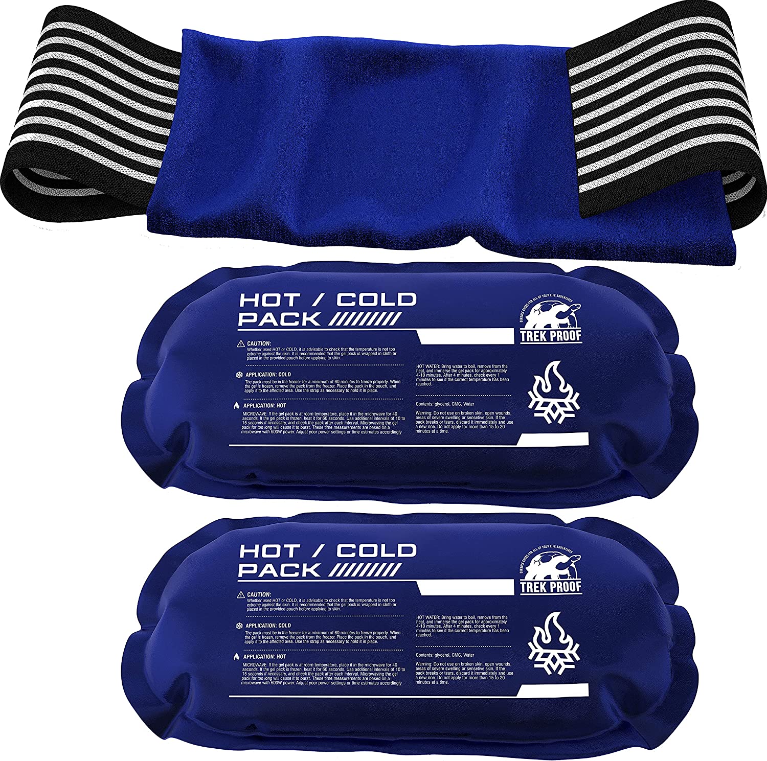 Large Hot & Cold Packs(2) with wrap