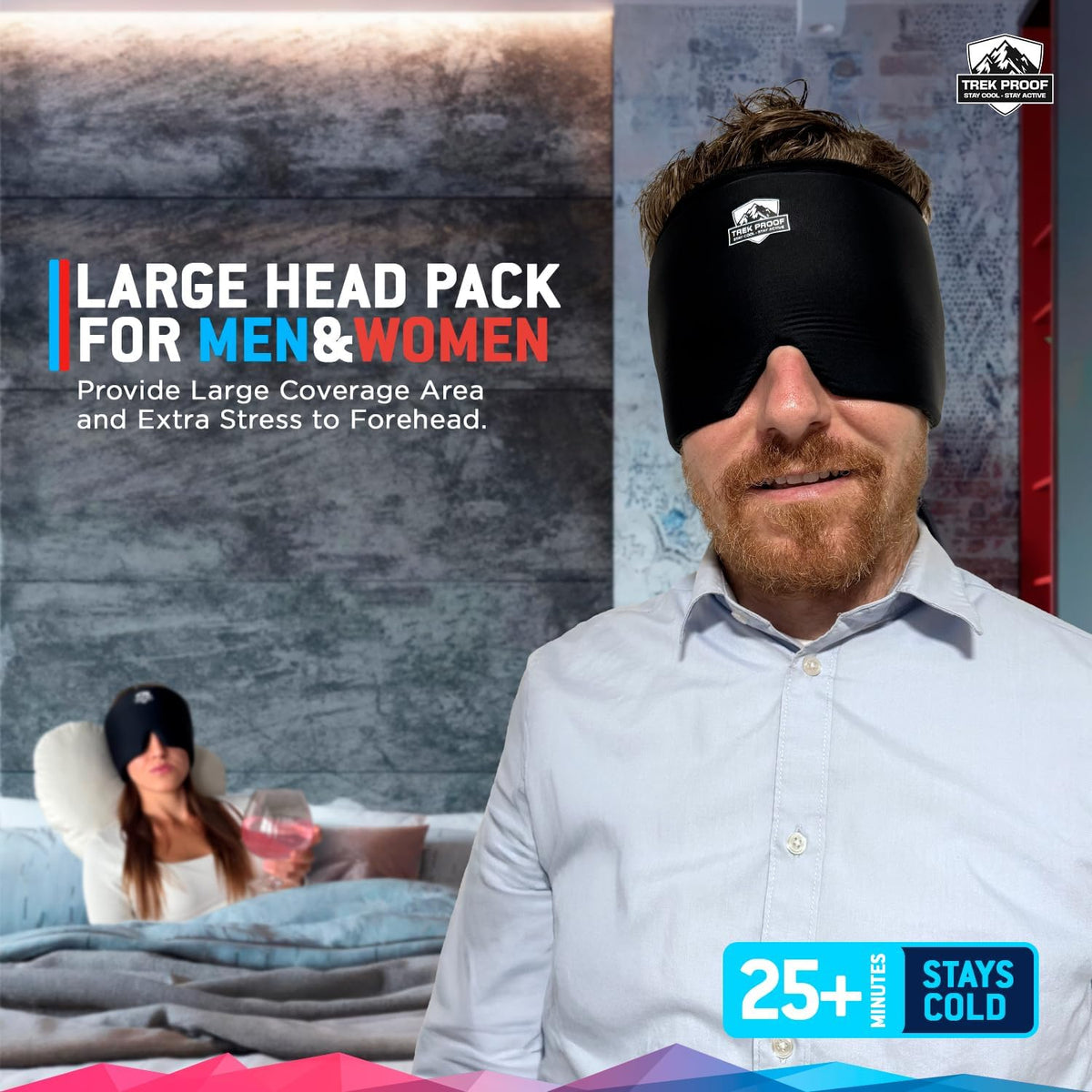Stretch fit for all head sizes