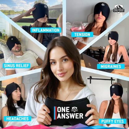 How to use the migraine relief cap