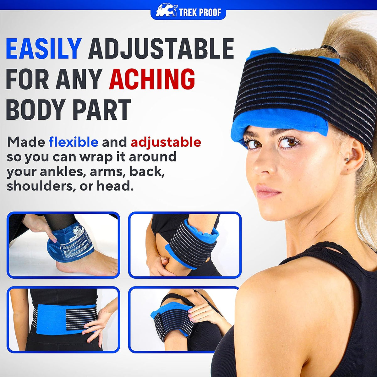 TrekProof hot and cold pack with wrap