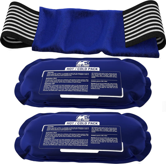 TrekProof Hot & Cold Packs (2) with adjustable wrap