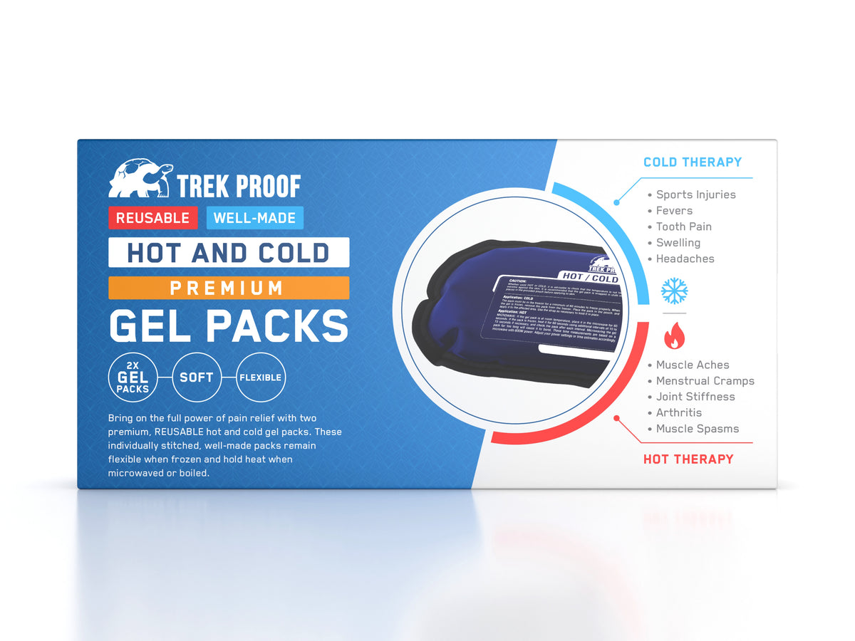 Small Hot &amp; Cold Ice Packs (2)-Health and Personal Care-TrekProof