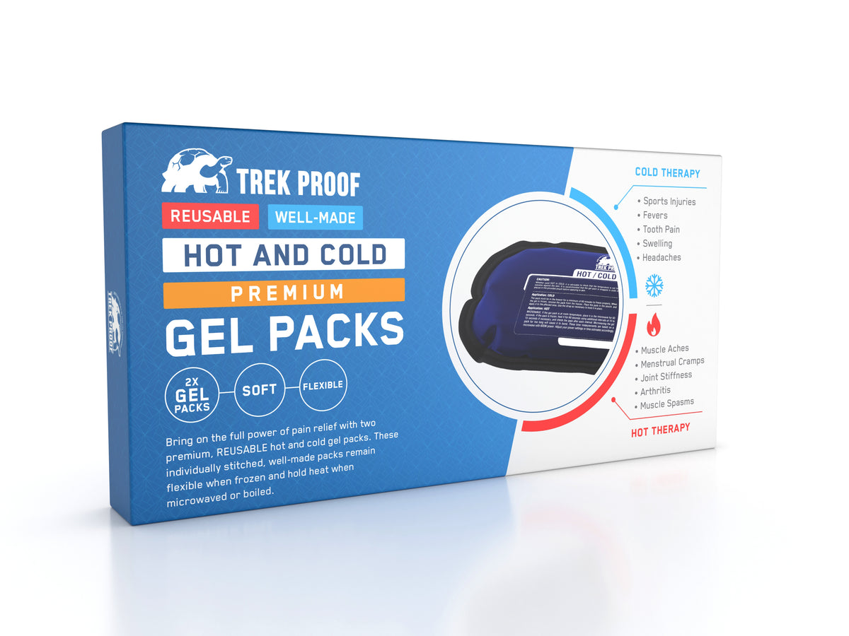 Small Hot &amp; Cold Ice Packs (2)-Health and Personal Care-TrekProof